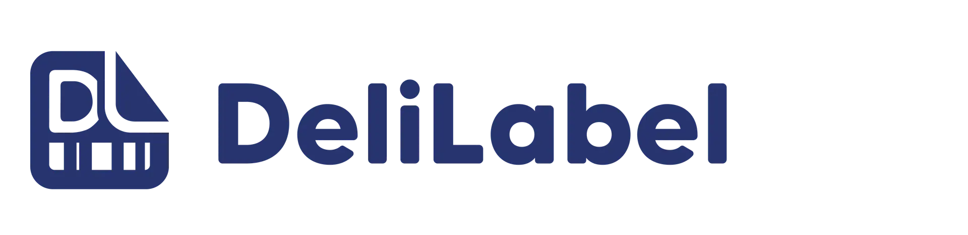 DeliLabel Long Logo