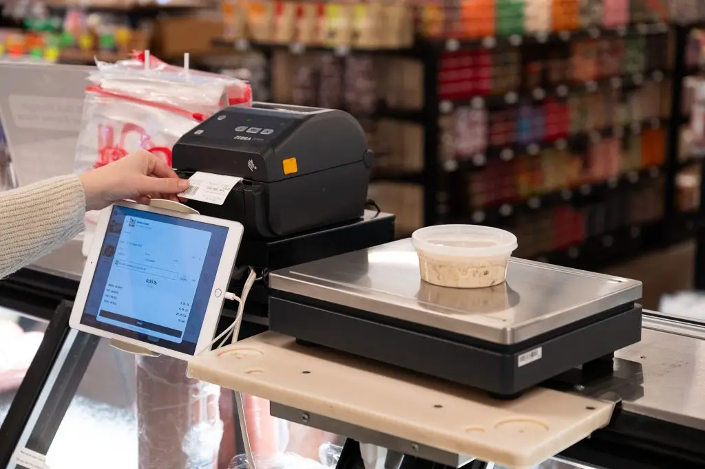 Printing a deli label